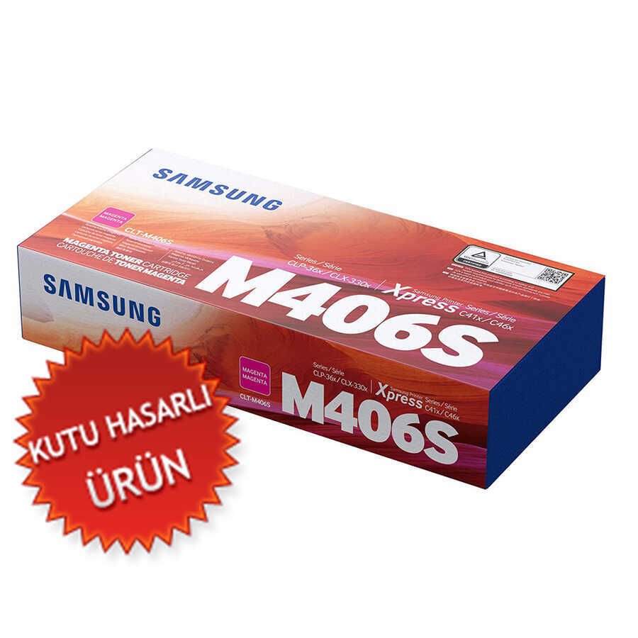 Samsung CLT-M406S/SEE Kırmızı Orjinal Toner - CLP-365 (C) (T15170)