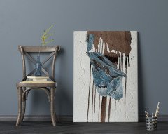 BK Home Unearthed Tasarımlı Kanvas Tablo 70x100cm-1