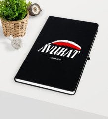 Kişiye Özel Avukat Temalı Siyah Defter - 7