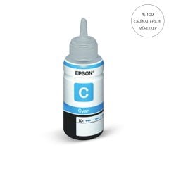 ORİJİNAL MAVİ Epson L800 / L810 / L850 / L1800 için ve 6 RENKLİ TÜM EPSON YAZICILAR İÇİN 70 ml.T6732 Mürekkep