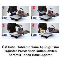 Swing Away Presler İçin Tabak Baskı Aparatı