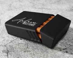 BK Gift Kişiye Özel İsimli Siyah Metal Sigara Tabakası-2, Arkadaşa Hediye, Babaya Hediye, Metal Sigara Kutusu
