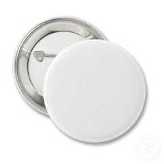 Rozet İğneli 58 mm Metal Arkalıklı  (100 adet)
