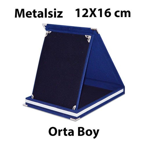 Lacivert Albüm Plaket 12x16 cm (metalsiz)