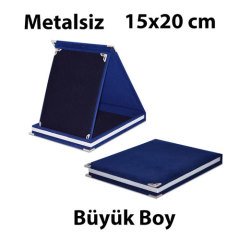 Lacivert Albüm Plaket 15x20 cm (metalsiz)
