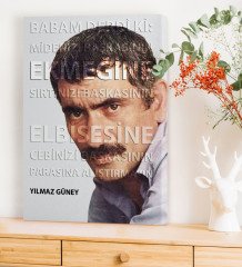 Yılmaz Güney Kanvas Tablo (50 x 70 cm.) 1