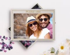 BK Gift Kişiye Özel Fotoğraflı 1000 Parça Profesyonel Puzzle, Babaya Hediye, Babalar Günü Hediyesi