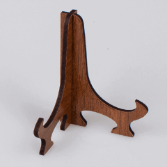 Ahşap 7 cm Teşhir Ayağı - Ceviz
