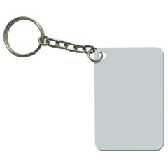 Sub.Dikdörtgen Metal Anahtarlık 4x6 cm