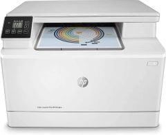 HP 7KW54A (MFP M182N) Color LaserJet Pro + Tarayıcı + Fotokopi + Network + Renkli Yazıcı (T15159)