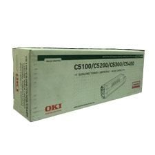 OKI 42127489 Kırmızı Orjinal Toner - C5100 / C5200 (T5193)
