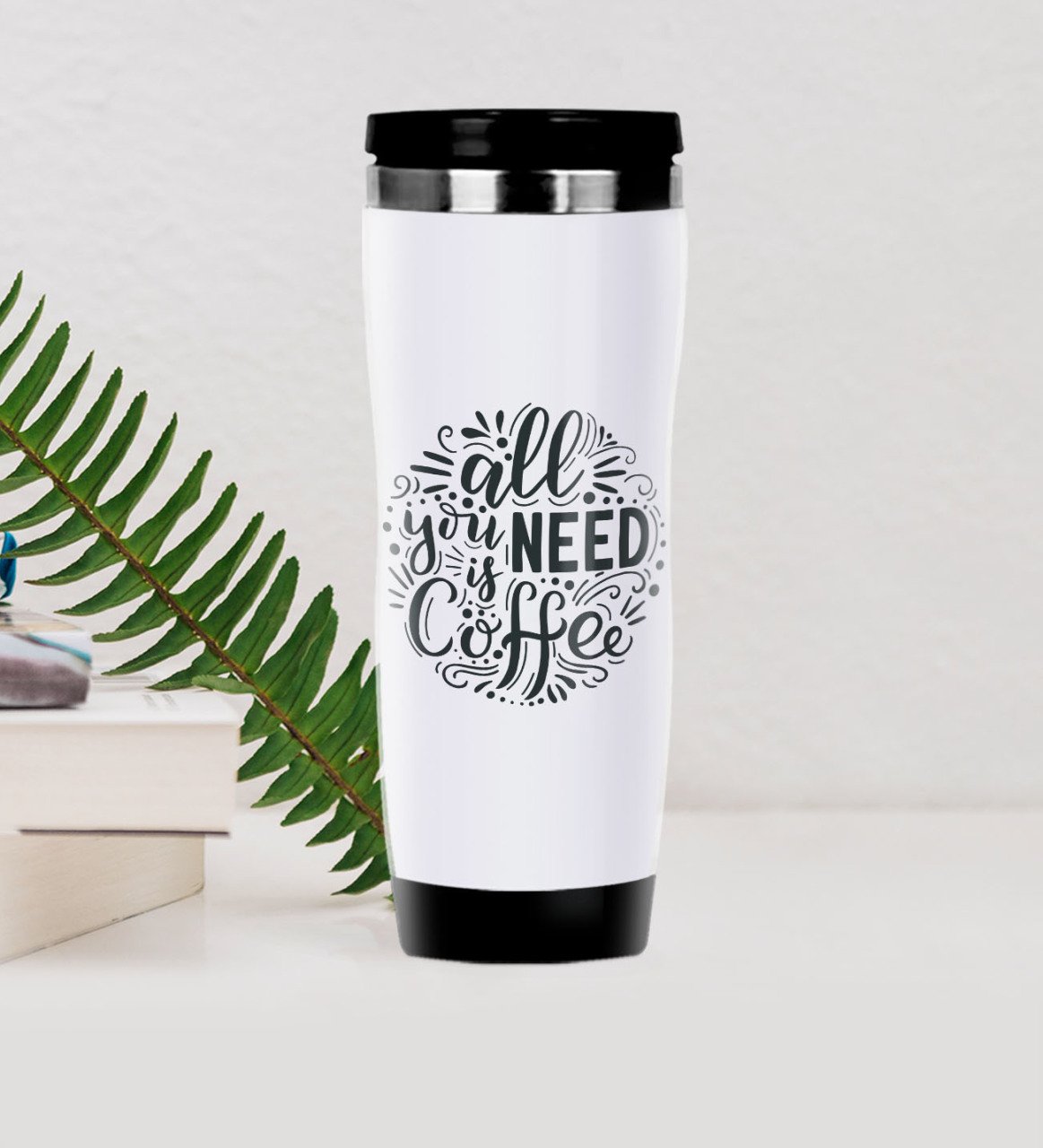 BK Gift Coffee Tasarımlı Çelik Termos Bardak-16
