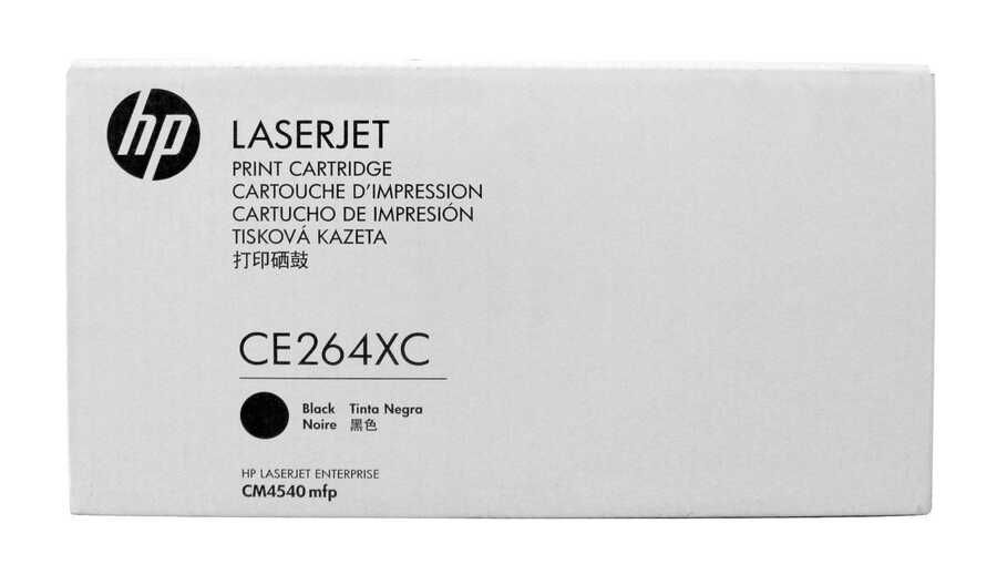 HP CE264XC (646X) Siyah Orjinal Toner - CM4540 / CM4540F (T3284)