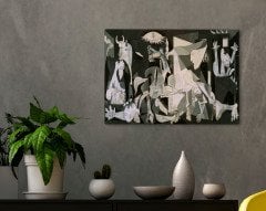 BK Home Pablo Picasso Guernica Tasarımlı Kanvas Tablo 30x50cm-1