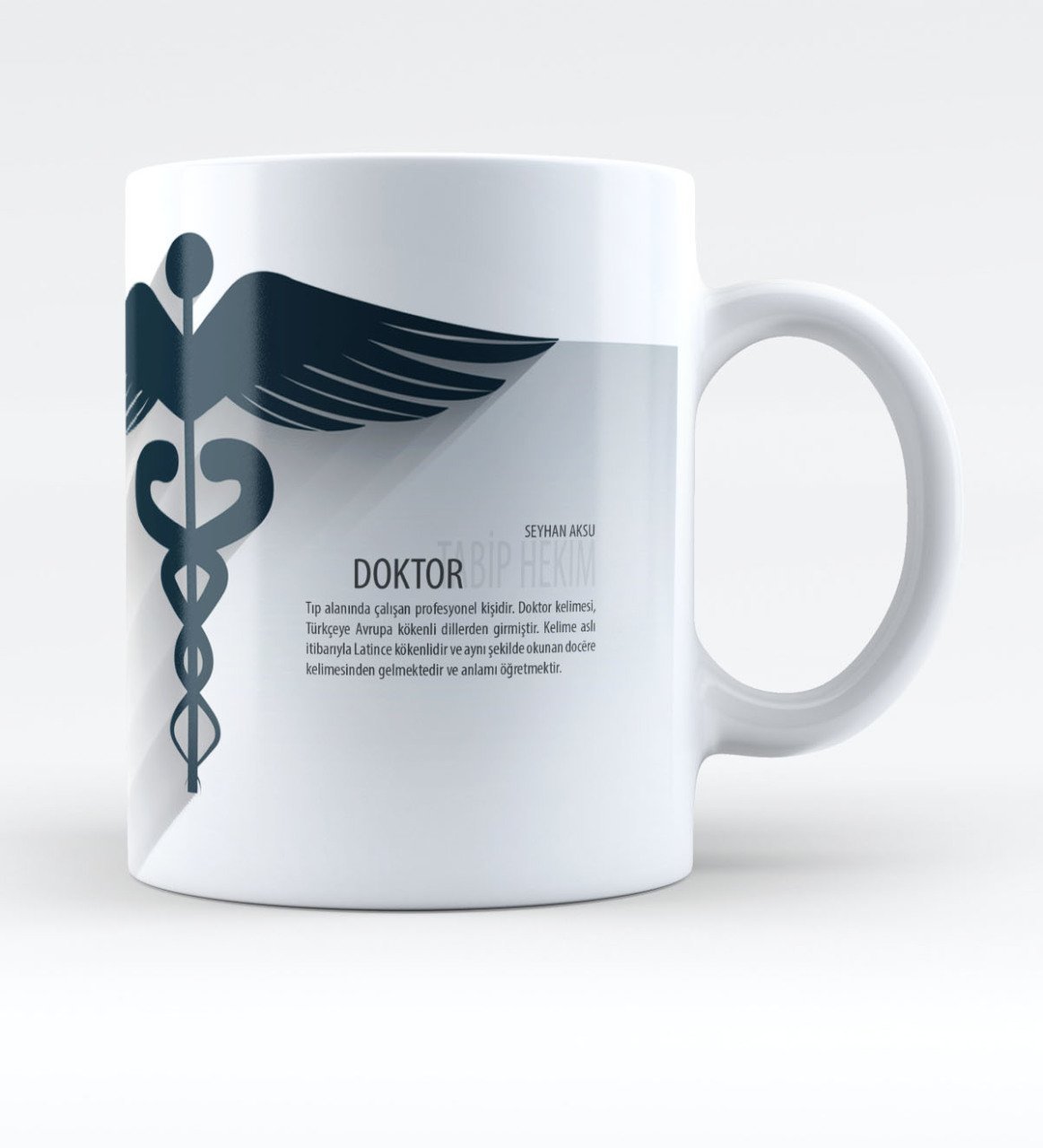 Kişiye Özel Mesleki Doktor Kupa Bardak - 4