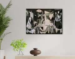 BK Home Pablo Picasso Guernica Tasarımlı Kanvas Tablo 50x70cm-1