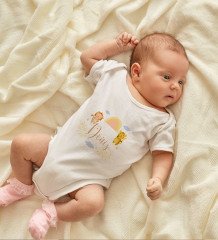 BK Kids İsimli Bebek Body Zıbın - Model 28