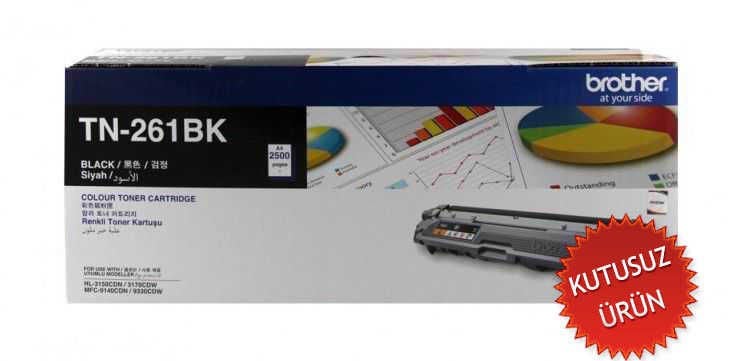Brother TN-261BK Siyah Orjinal Toner - HL-3150CDN (U) (T5210)