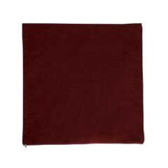 Sublimasyon Kadife Kare Yastık - Bordo