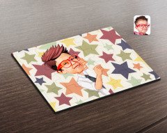 Kişiye Özel Erkek Çocuk Karikatürlü Ahşap Puzzle-3