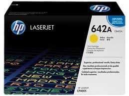 HP CB402A (642A) Sarı Orjinal Toner - LaserJet CP4005n (T10087)