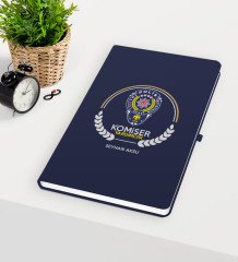 Kişiye Özel Komiser Yardımcısı Temalı Lacivert Defter - 2