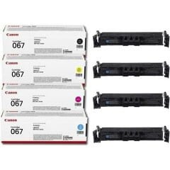 Canon CRG067 Orjinal 4 Renk Toner Seti - Kutusuz LBP631 / MF651CDW / MF655CDW/MF657CDW