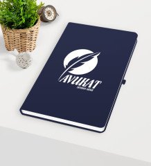 Kişiye Özel Avukat Temalı Lacivert Defter - 12