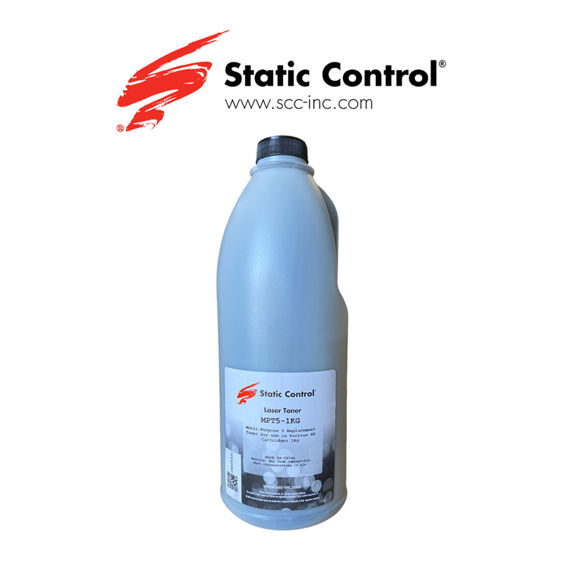 MPT5 Toner Tozu HP (Static Control) ** Şişe 1000 GR Koli 6 Ad.