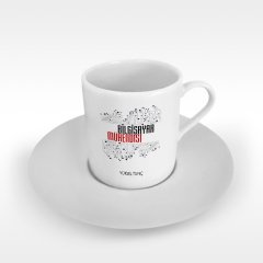 Kişiye Özel Mesleki Bilgisayar Mühendisi Türk Kahvesi Fincanı - 2