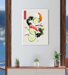 BK Gift Cafe & Bar & Restaurant Konseptli Kanvas Tablo 30x50cm-1