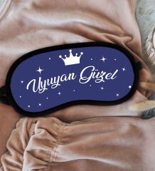 BK Gift Esprili Uyku Göz Bandı, Arkadaşa Hediye, Doğum Günü Hediyesi, Uyku Bandı-17