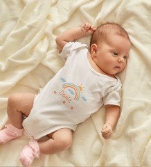 BK Kids İsimli Bebek Body Zıbın - Model 33