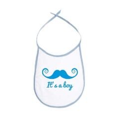 Sublimasyon Polyester Mama Önlüğü - Mavi Biyeli