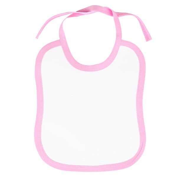 Sublimasyon Pamuk Polyester Mama Önlüğü - Pembe Biyeli