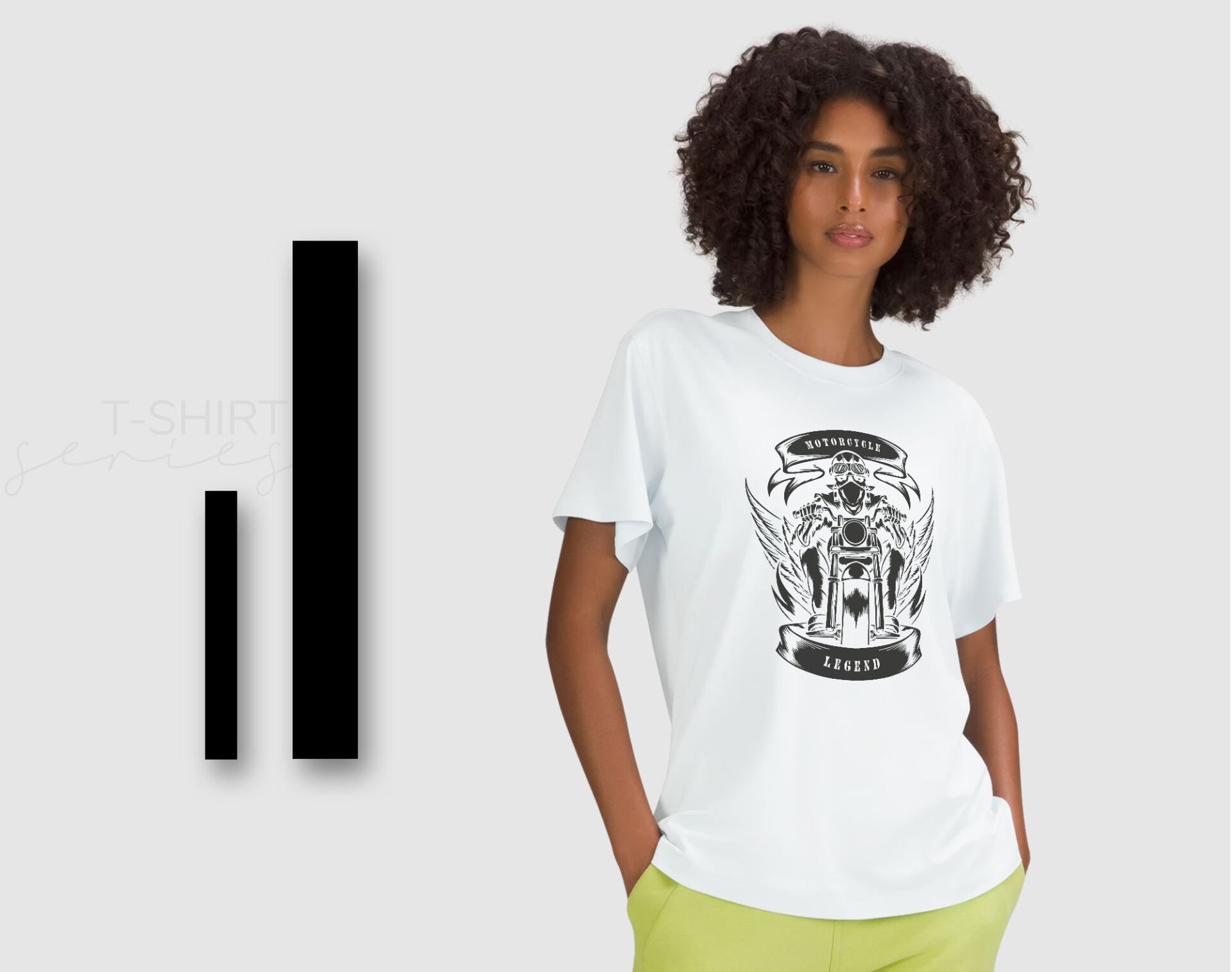 BK Gift Motorsiklet Tasarımlı Kadın Beyaz T-shirt -4, Arkadaşa Hediye, Doğum Günü Hediyesi, Sevgili Hediyesi