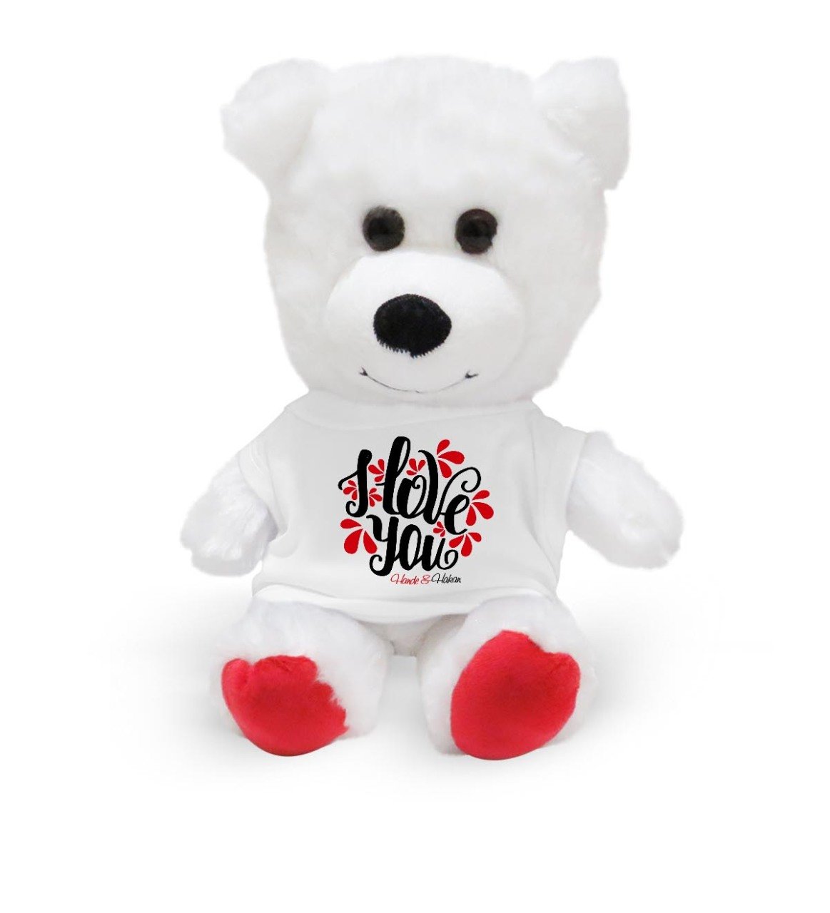 Kişiye Özel Seni Seviyorum Peluş (25 CM) 7