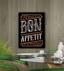 BK Gift Cafe & Bar & Restaurant Konseptli Kanvas Tablo 50x70cm-7