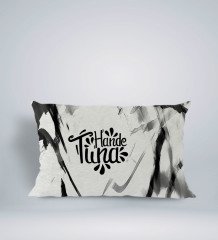 Kişiye Özel İsimli Dikdörtgen Araç Koltuk Yastığı-63