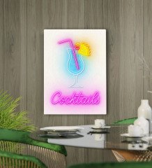 BK Gift Cafe & Bar & Restaurant Konseptli Kanvas Tablo 50x70cm-11