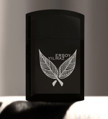 Kişiye Özel İsimli Siyah Metal Çakmak - 28