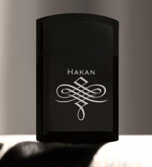 Kişiye Özel İsimli Siyah Metal Çakmak - 29
