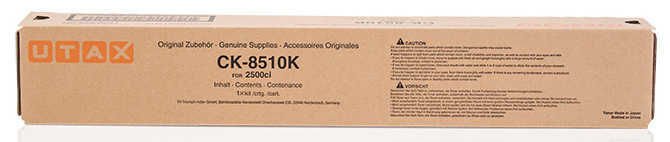 Utax CK-8510K 2500ci Siyah Orjinal Fotokopi Toneri 18,000 Sayfa (662511010) (T7068)