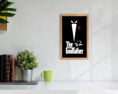 BK Home Godfather Baba Tasarımlı Dekoratif Retro Ahşap Tablo-25