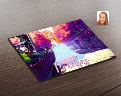 Kişiye Özel Pamuk Prenses Karikatürlü Ahşap Puzzle-4