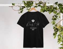 BK Gift Beverly Hills Tasarımlı Erkek Siyah T-shirt, Arkadaşa Hediye, Doğum Günü Hediyesi, Trend Tişört, Sevgili Hediyesi-1