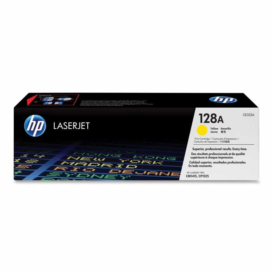 HP CE322A (128A) Sarı Orjinal Toner - CP1525 / CM1415 (T5277)