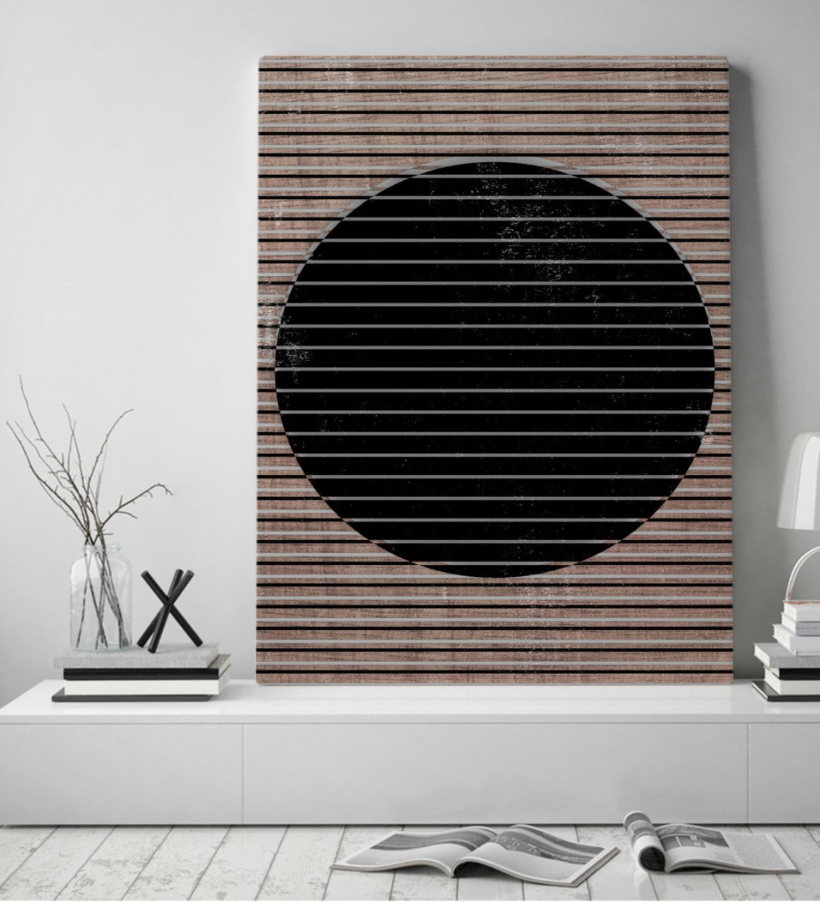 BK Home Modern Art Tasarımlı Kanvas Tablo 50x70cm-3