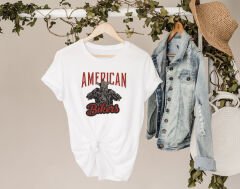 BK Gift Motorsiklet Tasarımlı Kadın Beyaz T-shirt -8, Arkadaşa Hediye, Doğum Günü Hediyesi, Sevgili Hediyesi