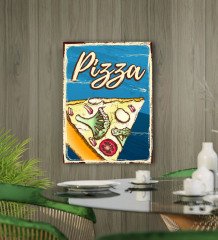 BK Gift Cafe & Bar & Restaurant Konseptli Kanvas Tablo 50x70cm-14